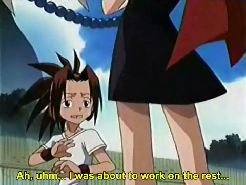 Otaku Gallery  / Anime e Manga / Shaman King / Screen Shots / Episodi / 05 - A Shaman Who is Mature for Her Age / 051.jpg